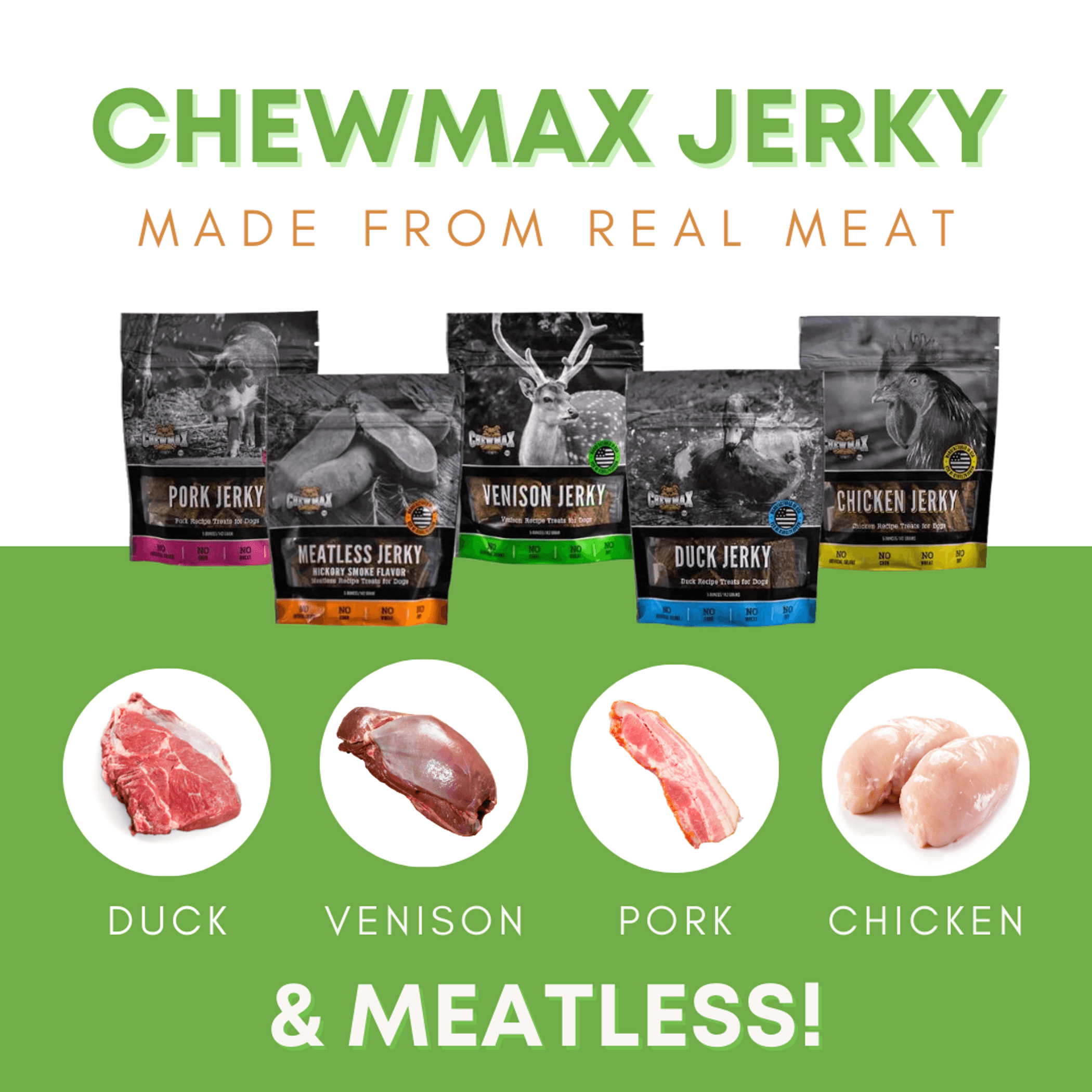 Gourmet Pork Jerky Dog Treats