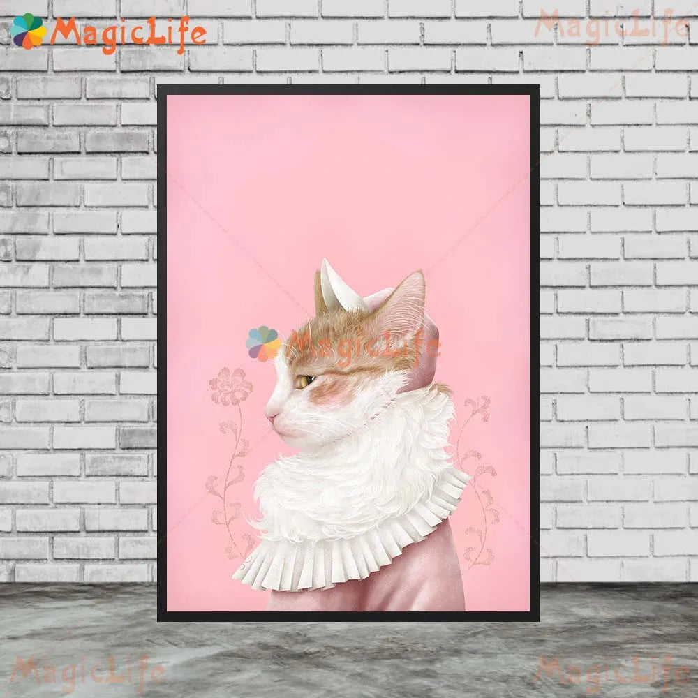 Pet Cat Posters for Wall Decoration