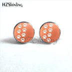 Paw Print Earrings for Dog Lovers