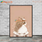 Pet Cat Posters for Wall Decoration