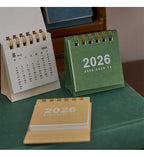 2026 Desk Calendar Kawaii Mini Calendar Books, Daily To-Do List,  Daily Monthly Yearly Planner,  Time Manegement Calendar