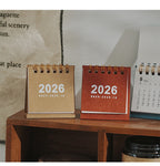 2026 Desk Calendar Kawaii Mini Calendar Books, Daily To-Do List,  Daily Monthly Yearly Planner,  Time Manegement Calendar