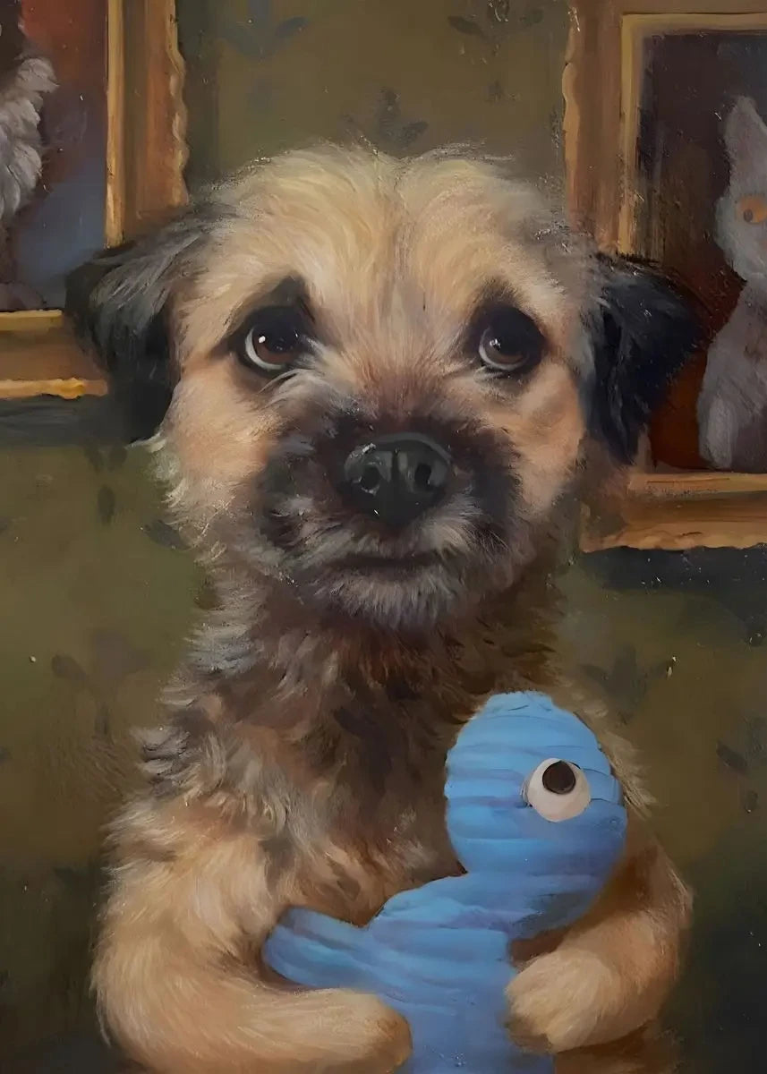 Funny Animals Personify Poster Print Cat Dog Rabbit Hamster Eat Something Canvas Painting Wall Art for Living Room Home Decor