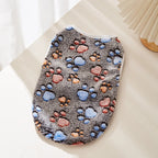 Flannel Soft, Vest, Pet Dog Clothes for Small or Medium sizes, Cute Vest Paw Print pattern and more