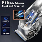 Professional Dog & Cat Hair Clippers Full Metal Rechargeable, Low Noise