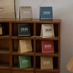 2026 Desk Calendar Kawaii Mini Calendar Books, Daily To-Do List,  Daily Monthly Yearly Planner,  Time Manegement Calendar