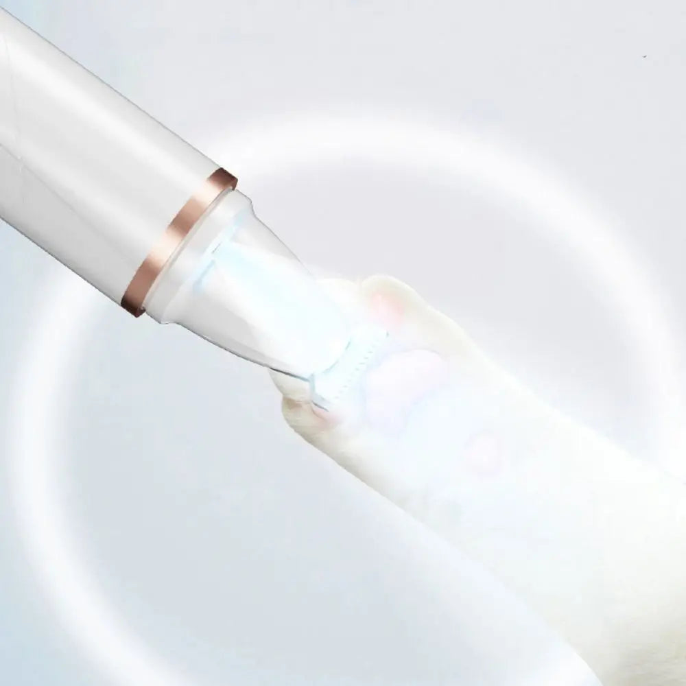 2-in-1 Pet Dog/Cat Nail Trimmer, Clipper, Grinder  - LED Low Noise, USB Charging,  Professional Electric Grooming Tools