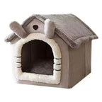 Indoor Warm Dog House - Tent House - Soft Bed  - Removable and Washable Bottom Cushion