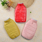 Reversible Dog Vest (Jacket), Waterproof, Winter, Cold Weather Dog Coat, Outfit for Small, Medium Dogs