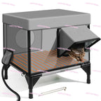 Waterproof, insulated,. heated,  Outside or indoor unheated environments, for small or extra large Pets