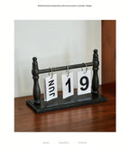 Desk Calendars for Office, Flip Calendar Perpetual Desktop Calendar 2026 Cute Flip Calendar, Home Decor