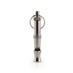 Pet training supplies, ultrasonic training dog whistle. silver, small, portable