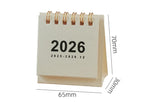 2026 Desk Calendar Kawaii Mini Calendar Books, Daily To-Do List,  Daily Monthly Yearly Planner,  Time Manegement Calendar