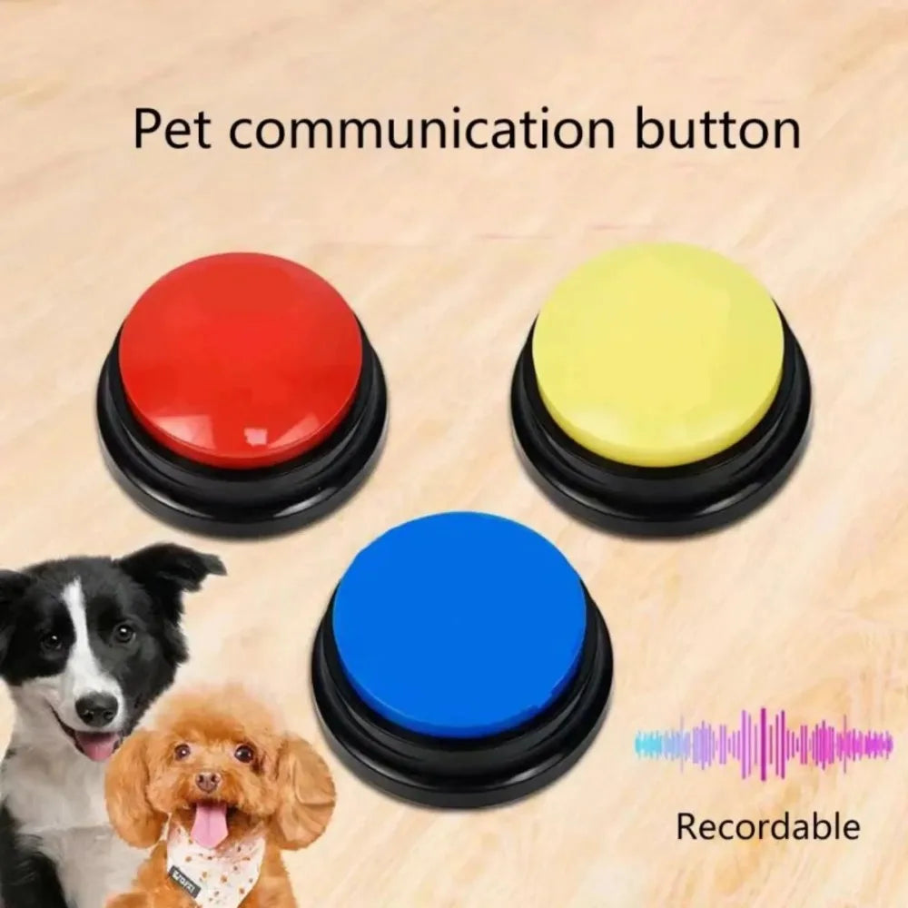 4, 6 or 8 PCS Dog Communication Voice Recording Buttons for Pet Training, 30 Second  Record/playback