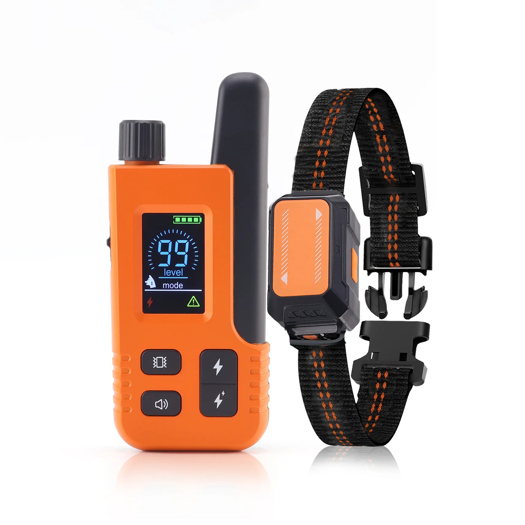 2000 Ft Electric Dog Training Collar Remote Control Waterproof Pet Behavior For 5-120 lbs Puppy With Shock Vibration