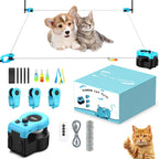 Pet Interactive Cat Toys for Indoor Cats, Wheel Exerciser, Treadmill ,Adjustable Speed Simulated Hunting