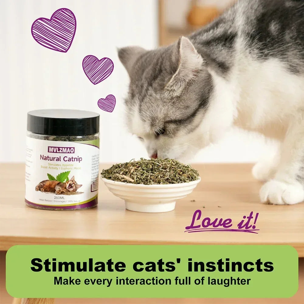 Cat Crack Catnip 100% Natural Safe & Non-Addictive Catnip Treats