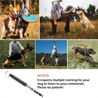 Pet training supplies, ultrasonic training dog whistle. silver, small, portable