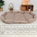 Dog Bed Sofa for Various  Dog sizes - Washable Orthopedic Soft Durable Dog - Anti-Slip Bottom