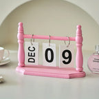 Desk Calendars for Office, Flip Calendar Perpetual Desktop Calendar 2026 Cute Flip Calendar, Home Decor