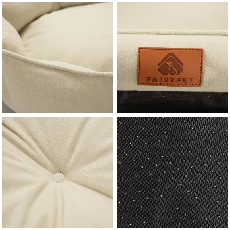 Dog Bed Sofa for Various  Dog sizes - Washable Orthopedic Soft Durable Dog - Anti-Slip Bottom