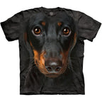 Cute Dog Face Graphics T Shirts Summer Fashion Short Sleeve Funny 3D Animals Printed T-shirts Mens Casual Loose Harajuku Tees