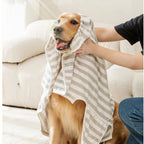 Comfortable Soft Large Small  Dog Bath Towel Bathrobe - Absorbent Quick Drying