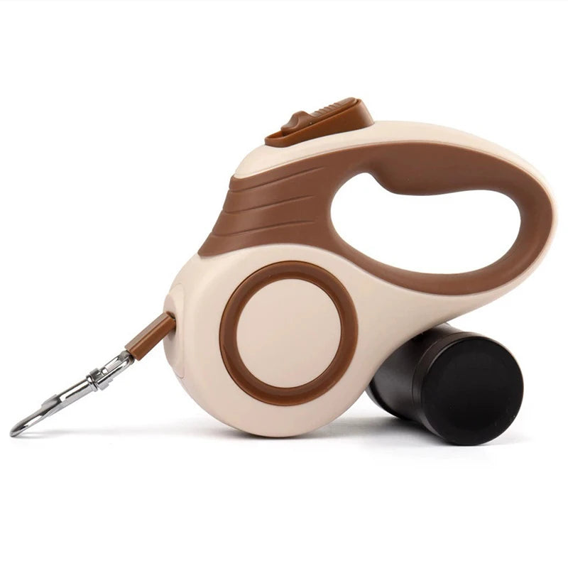 Booteely Brand,  Automatic Retractable Dog Leash  For Outdoor Travel Walking Hiking Small Dogs, 5m/3m