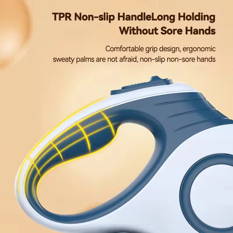 Booteely Brand,  Automatic Retractable Dog Leash  For Outdoor Travel Walking Hiking Small Dogs, 5m/3m