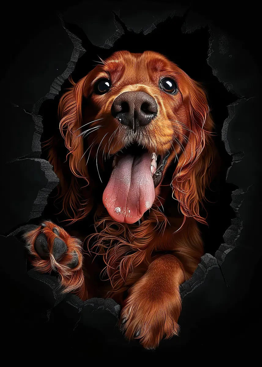 Funny Dog Posters for Wall Decoration