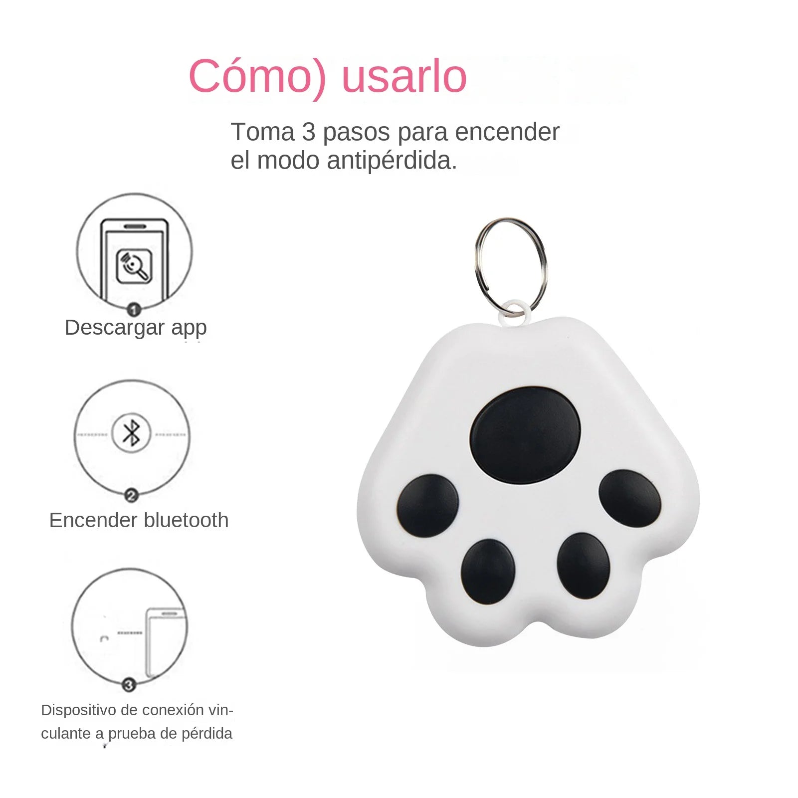 Mini GPS Tracker Bluetooth 5.0 Anti-Lost Device  Tracking for Lost Pets, Kids , Bags, Wallets (IOS/ Android Smart Finder) Color Selection