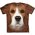 Cute Dog Face Graphics T Shirts Summer Fashion Short Sleeve Funny 3D Animals Printed T-shirts Mens Casual Loose Harajuku Tees