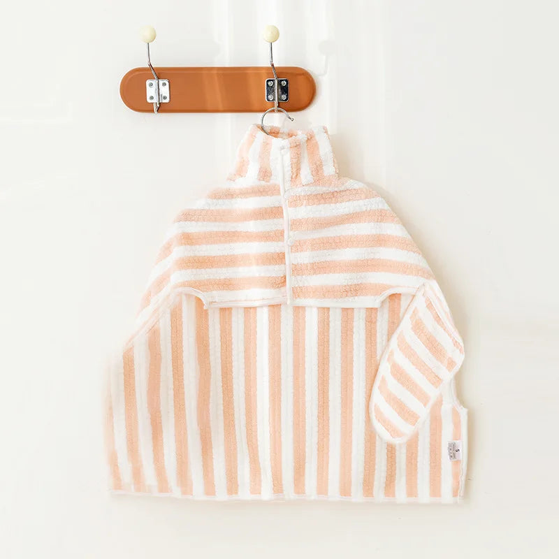 Comfortable Soft Large Small  Dog Bath Towel Bathrobe - Absorbent Quick Drying