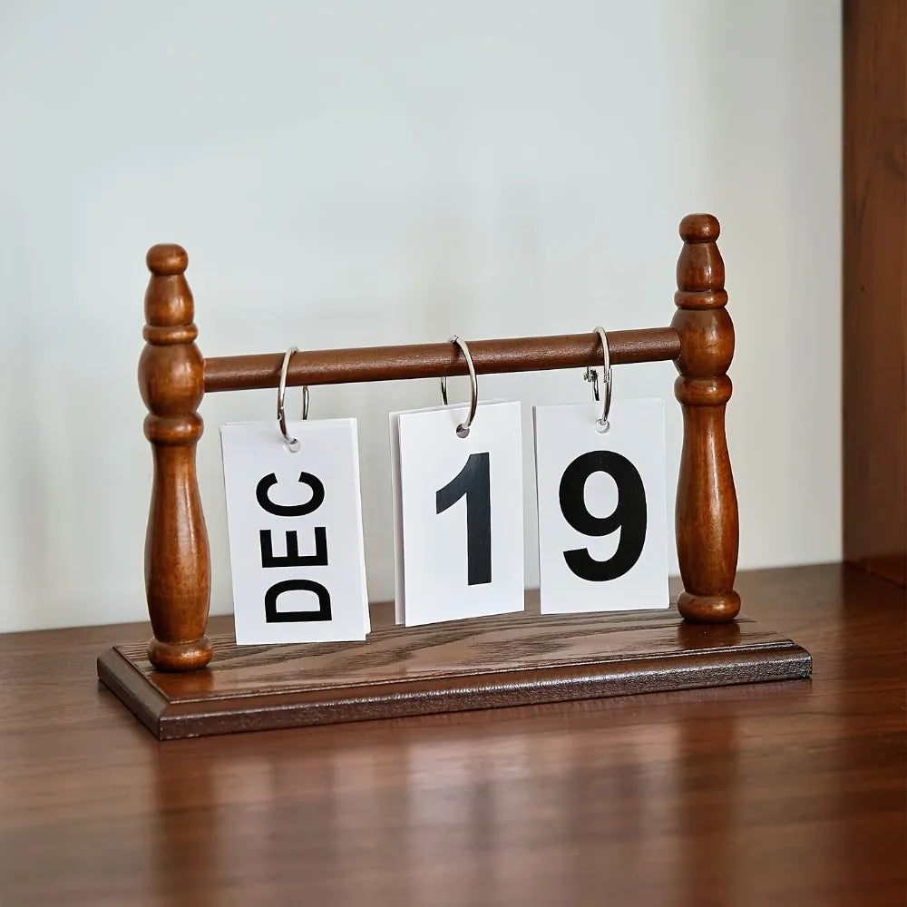 Desk Calendars for Office, Flip Calendar Perpetual Desktop Calendar 2026 Cute Flip Calendar, Home Decor