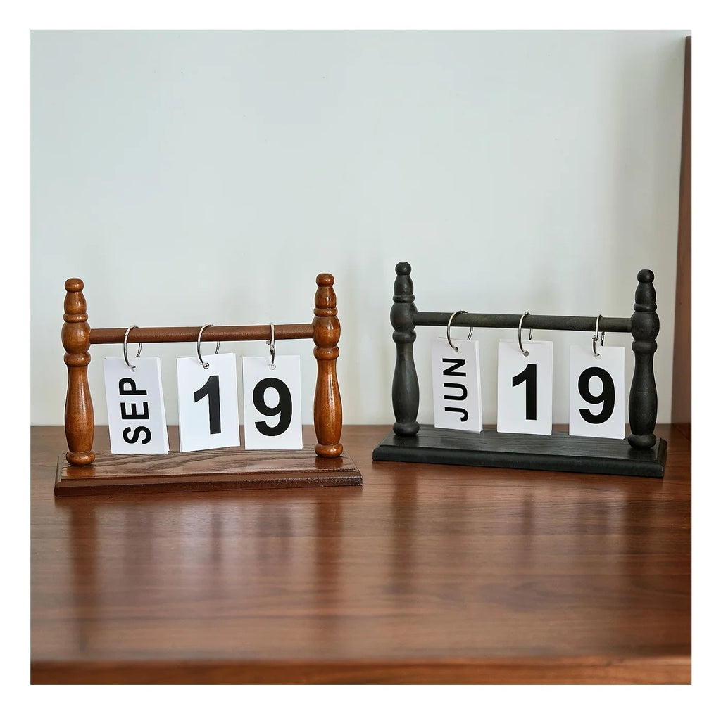 Desk Calendars for Office, Flip Calendar Perpetual Desktop Calendar 2026 Cute Flip Calendar, Home Decor