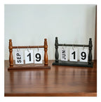 Desk Calendars for Office, Flip Calendar Perpetual Desktop Calendar 2026 Cute Flip Calendar, Home Decor