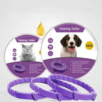 Calming flexible collar for cats dogs relieves anxiety stress
