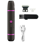 2-in-1 Pet Dog/Cat Nail Trimmer, Clipper, Grinder  - LED Low Noise, USB Charging,  Professional Electric Grooming Tools