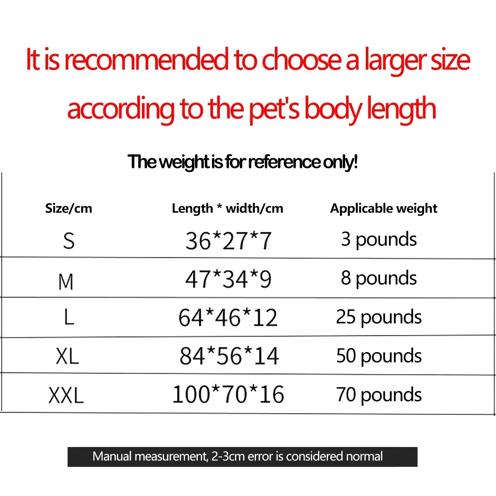 Dogs Beds - Four Seasons Thickened - Cotton Filling, Bite-resistant, Waterproof - Oxford Cloth