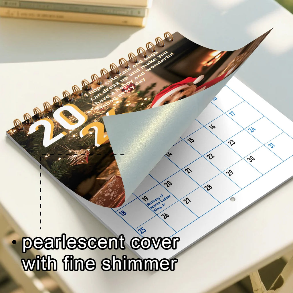  2026 Cute Cat & Dog Creative Calendar New Design,  Thoughtful New Year's Gift for Friends and Family