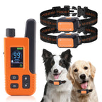 2000Ft Electric Dog Training Collar, Remote Control, Waterproof, Shock Vibration -  For Canine Pets 5-120lbs