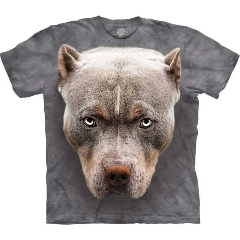 Cute Dog Face Graphics T Shirts Summer Fashion Short Sleeve Funny 3D Animals Printed T-shirts Mens Casual Loose Harajuku Tees