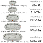 Dog Bed Sofa for Various  Dog sizes - Washable Orthopedic Soft Durable Dog - Anti-Slip Bottom