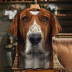 Cute Dog Breed Tee or T-Shirt for men realistic print
