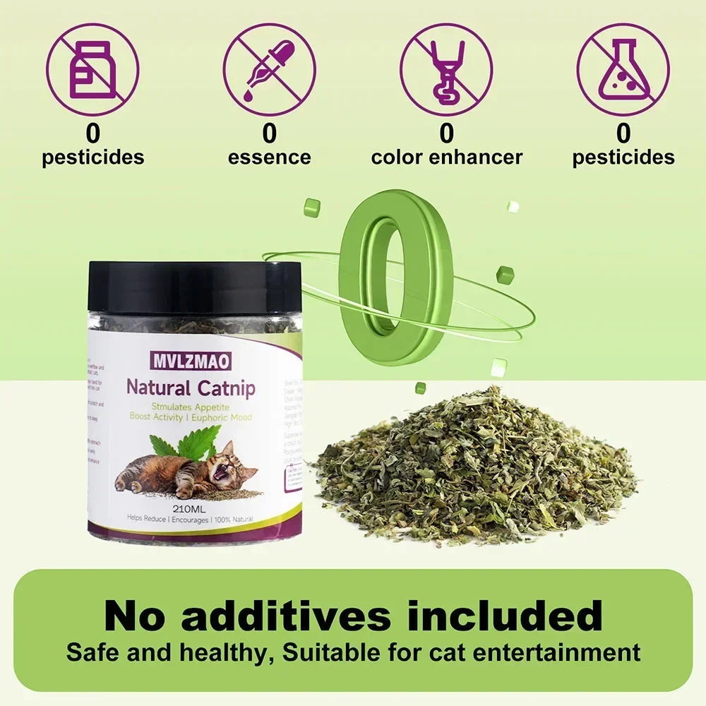 Cat Crack Catnip 100% Natural Safe & Non-Addictive Catnip Treats