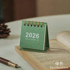 2026 Desk Calendar Kawaii Mini Calendar Books, Daily To-Do List,  Daily Monthly Yearly Planner,  Time Manegement Calendar