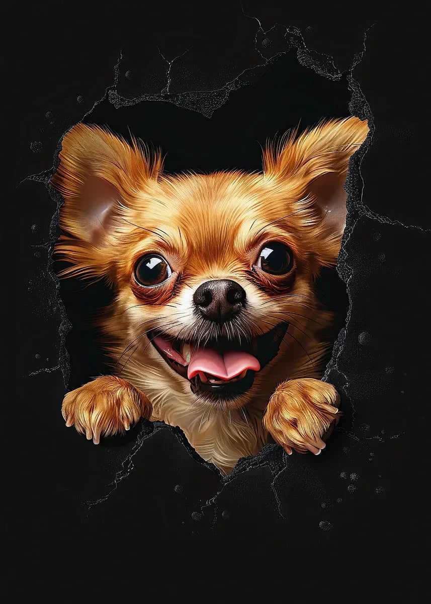 Funny Dog Posters for Wall Decoration