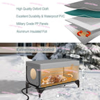 Waterproof, insulated,. heated,  Outside or indoor unheated environments, for small or extra large Pets