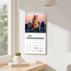 2026 Cat Calendar For Cat Lovers, Humor Cats & Kitten  Calendar, 2026 Monthly Wall Hanging Calendars