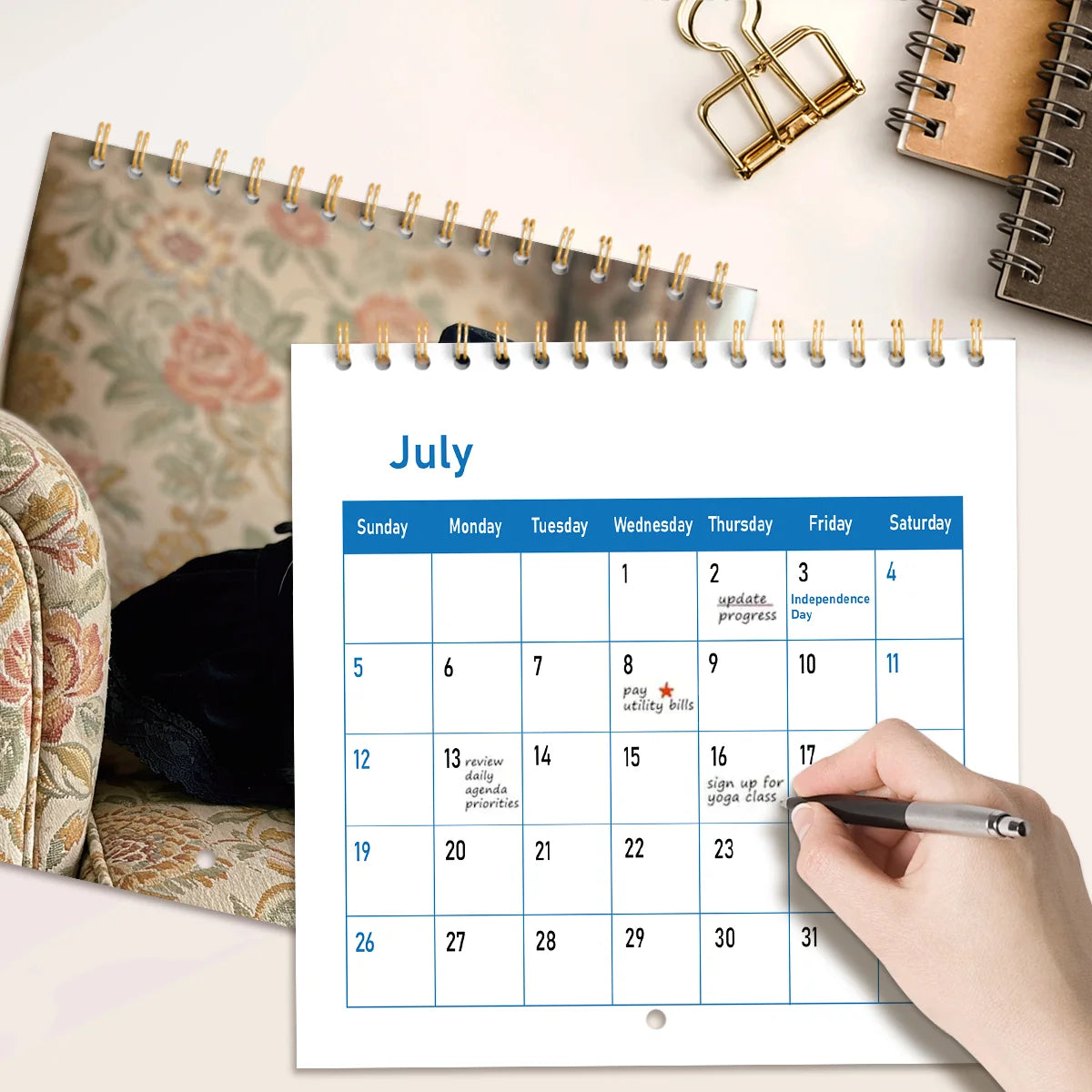  2026 Cute Cat & Dog Creative Calendar New Design,  Thoughtful New Year's Gift for Friends and Family